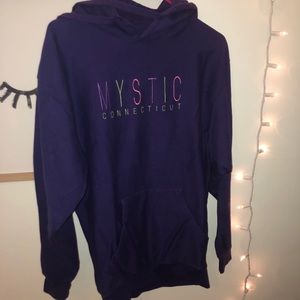 Mystic CT Purple Hoodie